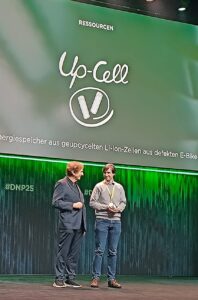 Bei der Preisverleihung des DNP